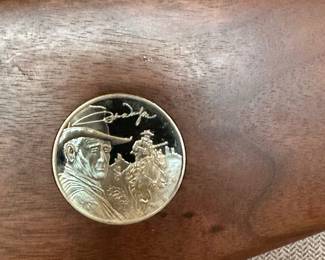 JOHN WAYNE 100th Anniversary HIGH Grade Winchester Model 1892 Mounted in Custom Shadowbox