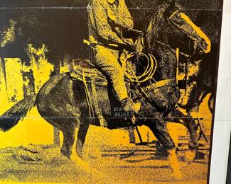 JOHN WAYNE "The Legend" Framed Original Movie Poster (1970)