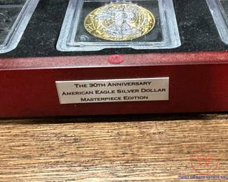 2016 30th Anniversary American Eagle SILVER Dollar Masterpiece Edition