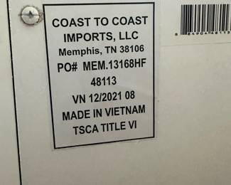 Coast to Coast Three Drawer Chest