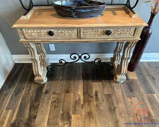 Tuscany Style Wine Table Baker’s Rack
