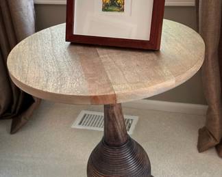 Hunter Carved Accent Table