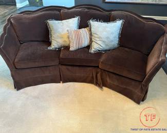 Stanford Furniture Curved Sofa
