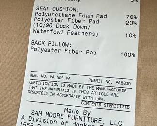 SAM MOORE for Hooker Furniture Armchair