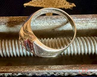 14KT GOLD Men's Diamond Ring