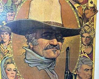 JOHN WAYNE "The Shootist" Framed Original Movie Poster (1976)