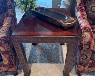 HENREDON George III Style Mahogany Side Table
