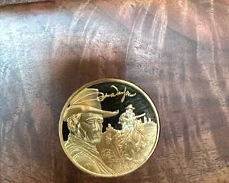 JOHN WAYNE 100th Anniversary CUSTOM Grade Winchester Model 1892 Mounted in Custom Shadowbox