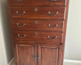White of Mebane Tallboy Dresser
