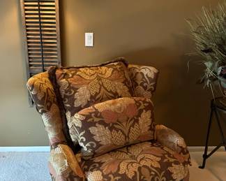 Hickory & White Wingback Armchair 
