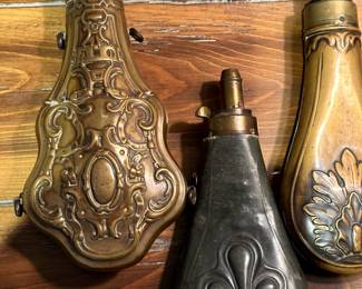 Antique Powder Flasks