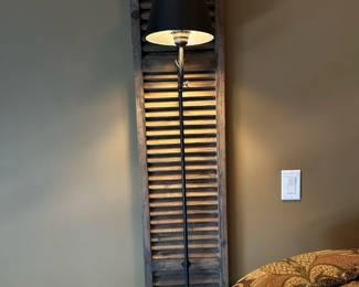 Melrose Shutter Lamp Light Wall Fixture