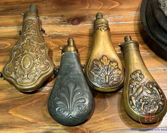 Antique Powder Flasks