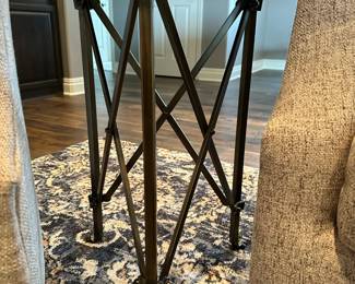 Ballard Designs Olivia Mirrored Side Table