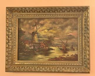 Original painting, framed