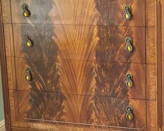 Antique French Satinwood Dresser 