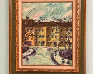 Original painting, framed