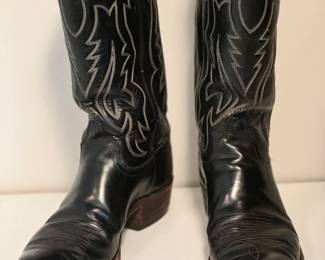 Men's Justin Boots Leather Cowboy Boots