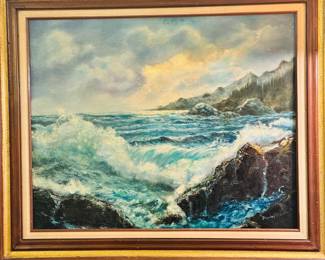 Original painting, framed