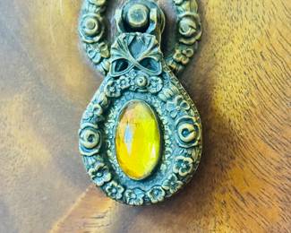 Yellow Opal Crystal Spyglass Drops