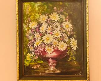 Original painting, framed