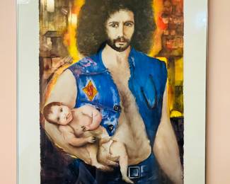 Original Watercolor, framed