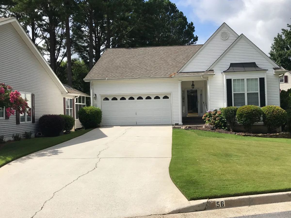 This beautiful home with basement located on the Golf Course is For Sale, contact Gayle Smith @ 770 301 3920 if interested.