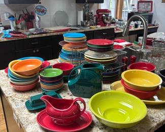 Fiestaware collection