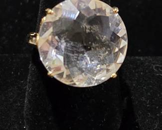 14K and Stone (?) Gold Ring