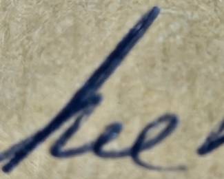 Jackie Robinson Signed/ Autographed Program