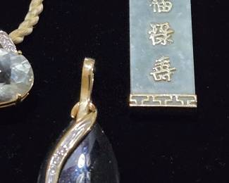 14K and 10K Gold Jewelry with Diamonds and Gemstones