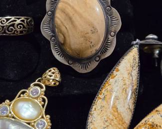 Sterling Silver Jewelry with Gemstones and Diamonds