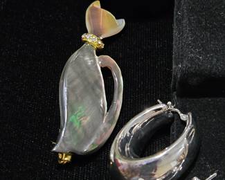 Sterling Silver Jewelry with Gemstones and Diamonds