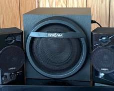 Insignia Bluetooth Desktop Speaker System

Model number of NS-PSB4521.
