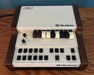 Oberheim Drawbar Organ Expander with a model number of OB-3
