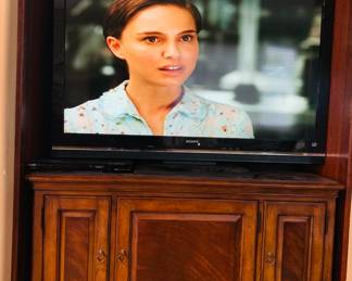 52" Sony Bravia TV - Media Cabinet
