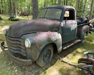 1950'S Antique Chevrolet 3100 Truck