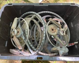 ANTIQUE STEERING WHEELS