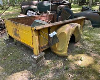 Antique Chevrolet Truck Bed