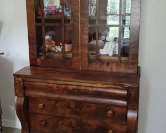 Empire style butler's desk