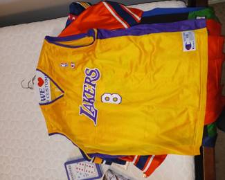 Authentic Lakers jersey.