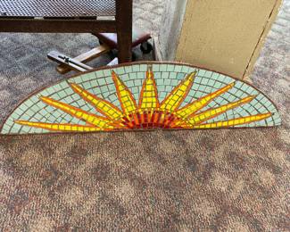 Mosaic Sunrise Art