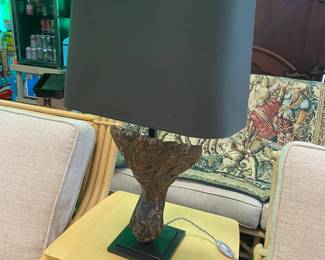 Vintage Architectural Lamp w/ claw foot tub leg