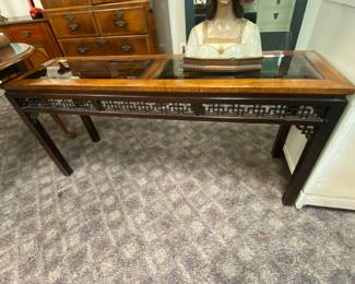 Chinoiserie sofa table