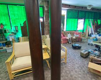 Large Oak Architectural Columns