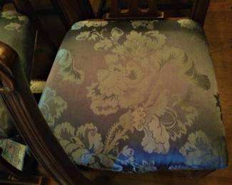 Silk Upholstered Seats