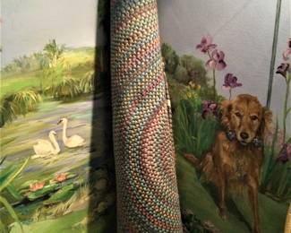 66"/96" Braided Rug!  New!