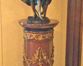 A . Moreau "Sisters" on a Pedestal