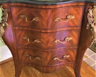 Maitlin Smith Marble Top  Console Table