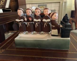 Vintage Friar Tuck Organ & Monks Music Box